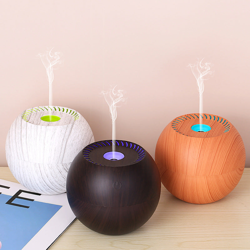 USB Plug-In Colorful Light Mushroom Humidifier