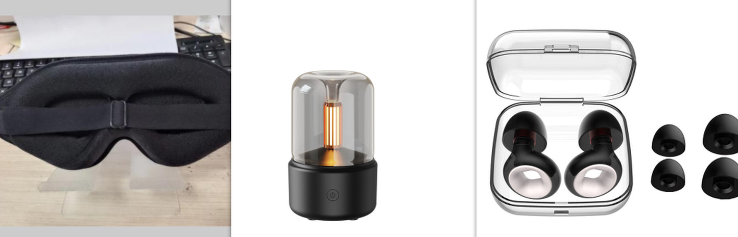 Atmosphere Light Humidifier Candlelight Aroma Diffuser Portable 120Ml Electric USB Air Humidifier Cool Mist Maker Fogger 8-12 Hours with LED Night Light